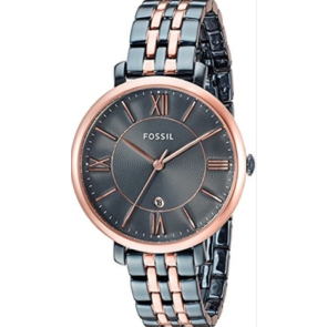 Horlogeband Fossil ES4321 Roestvrij staal (RVS) Blauw 14mm